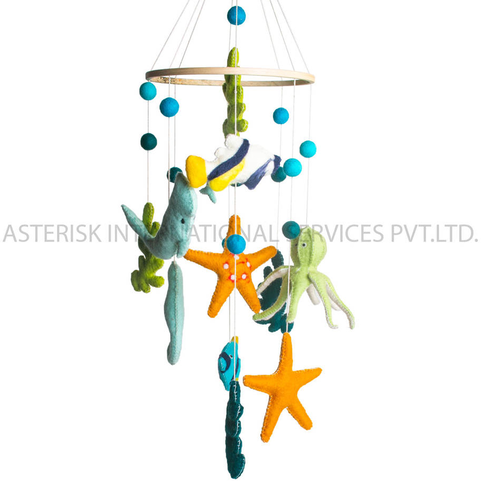 Asterisk International Services Baby Mobile Starfish Seahorse